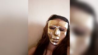 Themaskedgirl22 From Stripchat Private Porn Video Leak - blowjob, hungarian, deepthroat-blowjob, shaven, sex-toys
