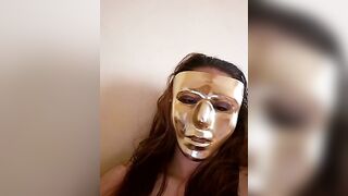 Themaskedgirl22 From Stripchat Private Porn Video Leak - blowjob, hungarian, deepthroat-blowjob, shaven, sex-toys