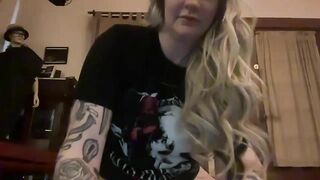 blondegoth Best Porn Video [Chaturbate] - new, tattoos, blonde, american, goth