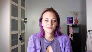 Watch new_purple Best Porn Video [Chaturbate] - new, shy, young, 18, bigboobs