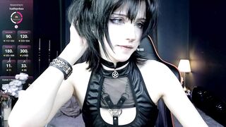 Watch dark_vamp_ New Porn Video [Chaturbate] - cosplay, shy, skinny, teen, goth