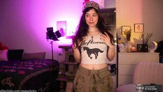 Watch emmachoice Hot Porn Leak Video [Chaturbate] - tokenkeno, prvt, 19, cameltoe,... thumbnail