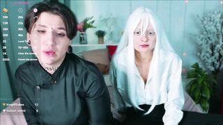 LvlUpLovers From Stripchat Free Porn Video Leak - piercings-white, white, upskirt, vr, ahegao