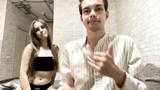 Watch merycouple New Porn Video [Chaturbate] - new, 18, cuckold, blowjob, teen