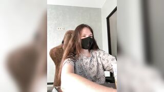 BlackM00n8 From Stripchat Free Porn Video Leak - brunettes-young, handjob, nylon, tattoos, cooking