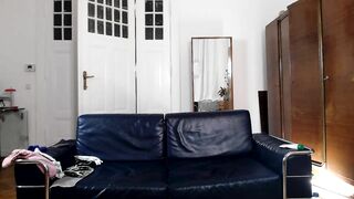Toussik From Stripchat Private Porn Video  - anal-masturbation, heels, petite-white, fingering, outdoor
