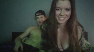 alinaandluke New Porn Video [Chaturbate] - new, couple, young, brunette