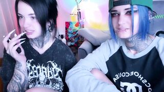 ripper_66 Best Porn Leak Video [Chaturbate] - tease, tattoo, shy, goth, cute