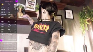 Watch mackenzie_bree Hot Porn Leak Video [Chaturbate] - tattoo, anal, fuckmachine, skinny, goth