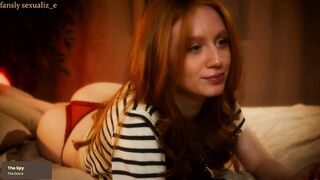 sexualiz_e Hot Porn Video [Chaturbate] - redhead, tease, natural, teens