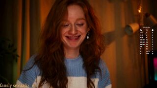 Watch sexualiz_e New Porn Video [Chaturbate] - redhead, tease, natural, vibrate thumbnail