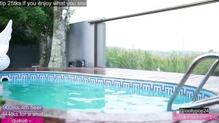 loollypop24 Hot Porn Leak Video [Chaturbate] - outdoor, pool, dance, gag thumbnail
