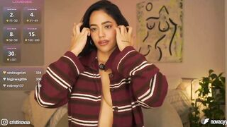 n_o_v_a Top Porn Video [Chaturbate] - tattoo, natural, latina, soles, braces