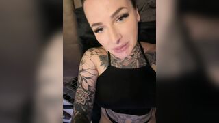 InkedBiitch Webcam Porn Video Record [Stripchat] - slave, flex, gag, uncut