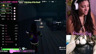 PrincessRisq Webcam Porn Video Record [Stripchat] - big-tits-ebony, video-games, doggy-style, shower, ebony-young