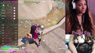 PrincessRisq Webcam Porn Video Record [Stripchat] - big-tits-ebony, video-games, doggy-style, shower, ebony-young