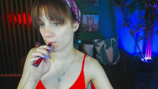 KathlynFox Webcam Porn Video Record [Stripchat] - asmr, shaven, smoking, nylon, jerk-off-instruction
