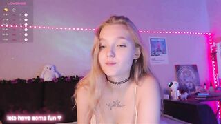MiaMiaMeow HD Porn Video [Stripchat] - dildo-or-vibrator, recordable-privates-teens, piercings, piercings-white, topless-teens, blondes, tattoos-white