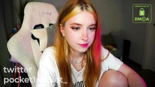 pocketrocket_ New Porn Video [Chaturbate] - redhead, natural, ahegao, shaved