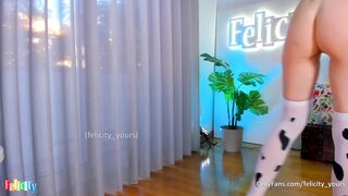 Watch felicity_yours Hot Porn Video [Chaturbate] - lovenses, oilshow, showoil, pin... thumbnail