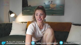 leahsunshine Webcam Porn Video [Chaturbate] - sensual, bigass, smalltits, blond, cute
