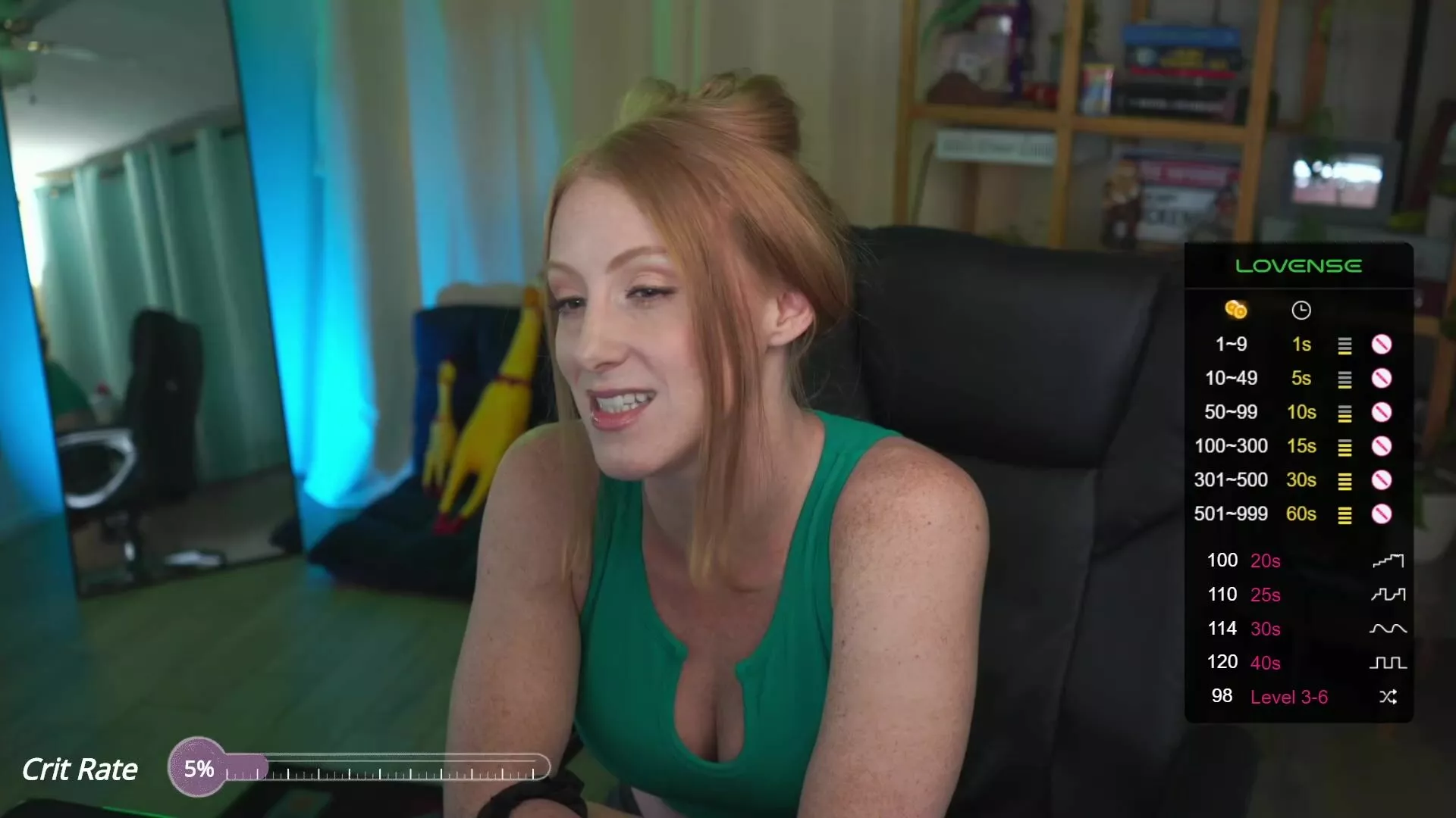 Watch ginger_little New Porn Video [Chaturbate] - redhead, flexible, chat,  lovense, squirt