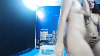 DulceAndEstrella Hot Porn Video [Stripchat] - striptease-teens, dirty-talk, selfsucking, new-petite, fingering