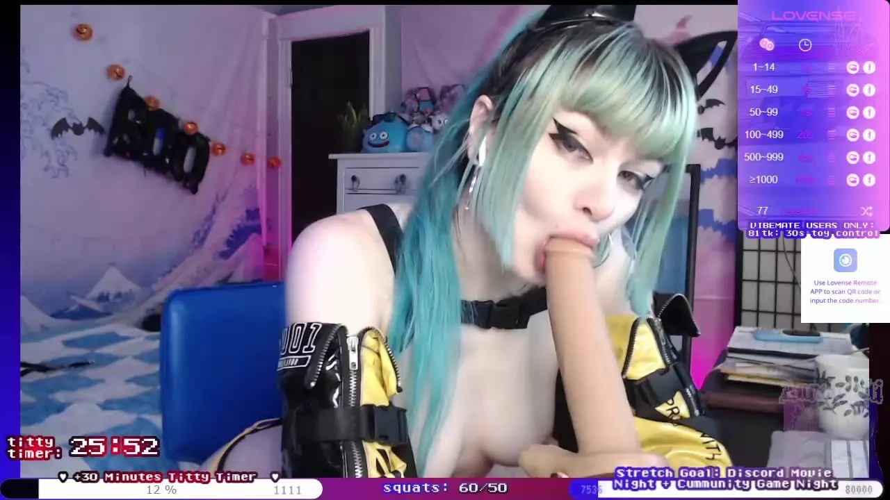 Auragotchi New Porn Video [Chaturbate] - cosplay, fit, hairy, goth, anime