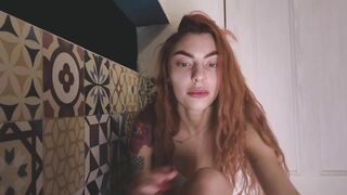Watch immature_babyy New Porn Video [Chaturbate] - redhead, creamy, bigass, oil, lovense