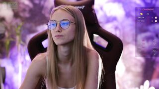 angeellina Webcam Porn Video [Chaturbate] - ass, lovense, slim, blonde, cute