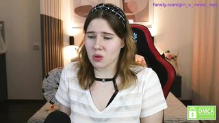 Watch girl_u_never_met Webcam Porn Video [Chaturbate] - young, shy, lovense, cute,... thumbnail