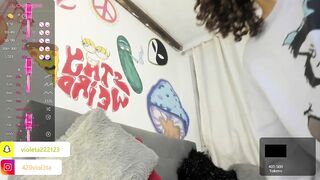 Watch 420viol3ta_ HD Porn Video [Stripchat] - big-nipples, colombian, camel-toe, squirt-young, office