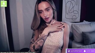 Watch _yvie_ Hot Porn Video [Chaturbate] - young, squirting, fishnet, anal, ink