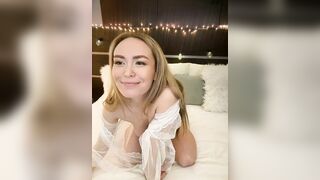 LovenseLush HD Porn Video [Stripchat] - dildo-or-vibrator, russian-blondes, nipple-toys, corset, ass-to-mouth