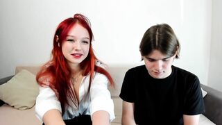 Watch karen_n_liam Hot Porn Video [Chaturbate] - redhead, new, couple, shy, 18